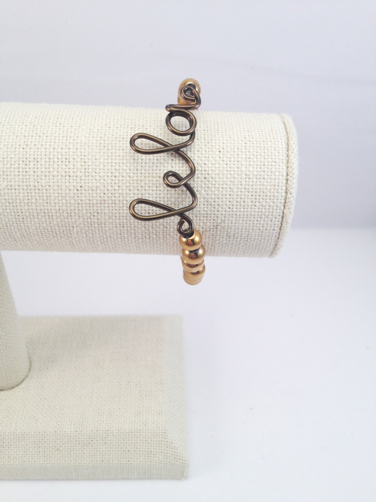 4 or more letter personalized stretch bracelet